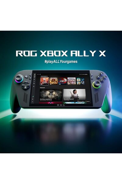 ASUS ROG Xbox Ally X Gaming Handheld Black - AMD Ryzen AI Z2 Extreme, 24GB RAM, 1TB SSD, 7in FHD 120