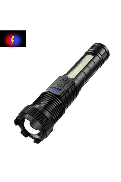Choice White laser B High Power XHP50 Led Flashlight Built-in Battery USB C Rechargeable Strong Light Tact