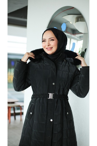 Moda İncir Nova Coat with Belt