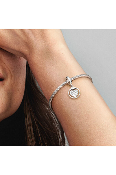 Bijuterii Nadiela 925 Silver Talisman, Charm for bracelets – Forever and Always