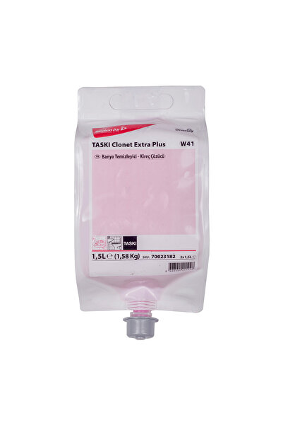 Diversey Taski Clonet Extra Plus W41 Konsantre Kireç Çözücü Banyo Temizleyici...