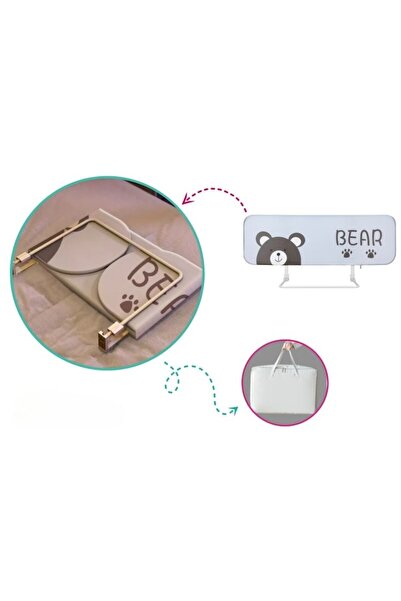 Primabobo Foldable portable bed rail with adjustable height Smart Bear 120 cm
