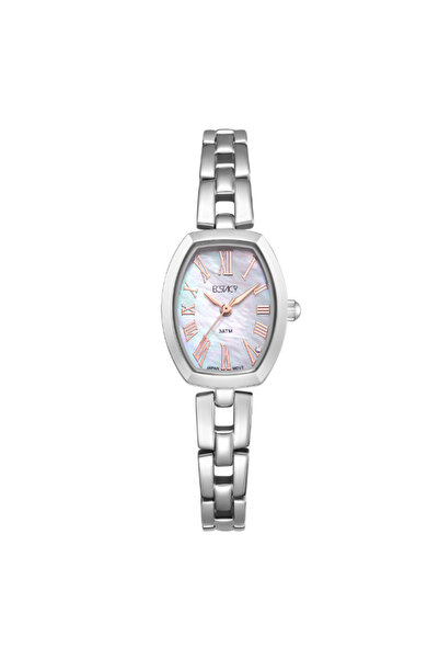 ECSTACY Women's Analog White Dial Watch - E25512-SBSWK