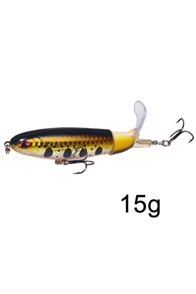 Choice 3-15g 1 Pcs 10cm/14cm Topwater Fishing Lure Whopper Popper Artificial ...