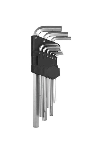 Z-Tools Set de 10 chei tubulare hexagonale lungi, profesionale / ZTS5655