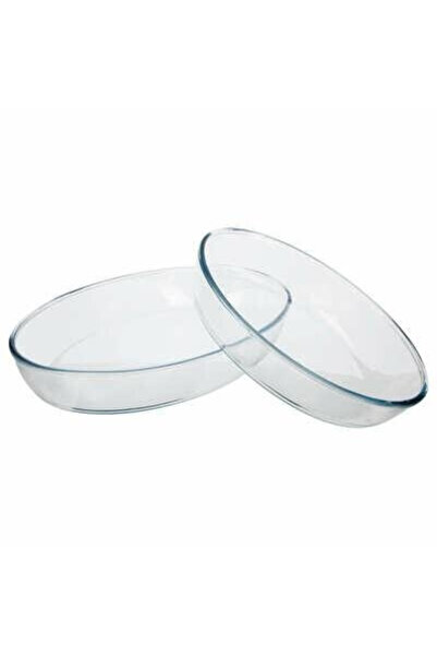 Other Set de 2 vase ovale din sticlă, rezistente la cuptor