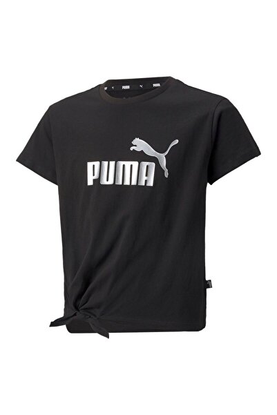 Puma Tricou Ess+ Tricou cu logo înnodat G