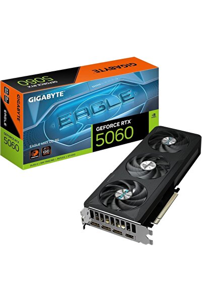 Gigabyte EAGLE MAX GeForce RTX 5060 OC 8G GDDR7 Black GPU