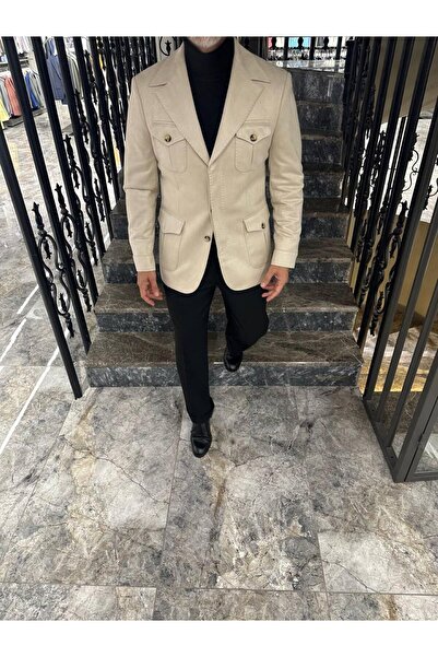 Fc Plus SAFARİ 4 CEP PREMİUM SÜET CEKET