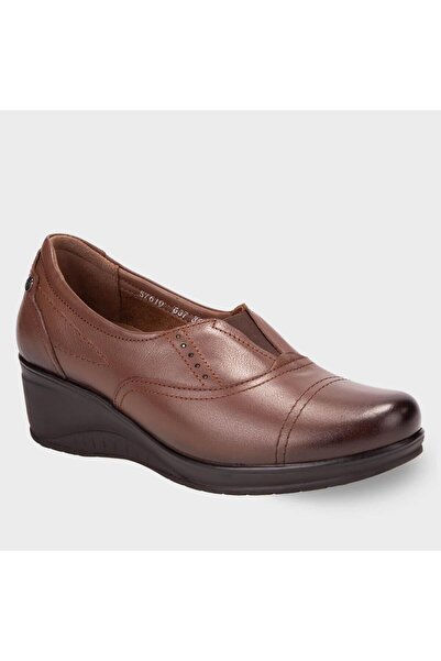 Forelli 57610-g Funda Taba Women's Genuine Leather Shoes