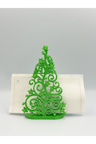 AnneArtwear Project Christmas Tree Napkin Holder | Festive Table Decor