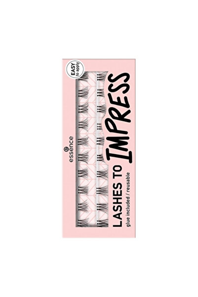 Essence LASHES TO IMPRESS false eyelashes, 20 pieces