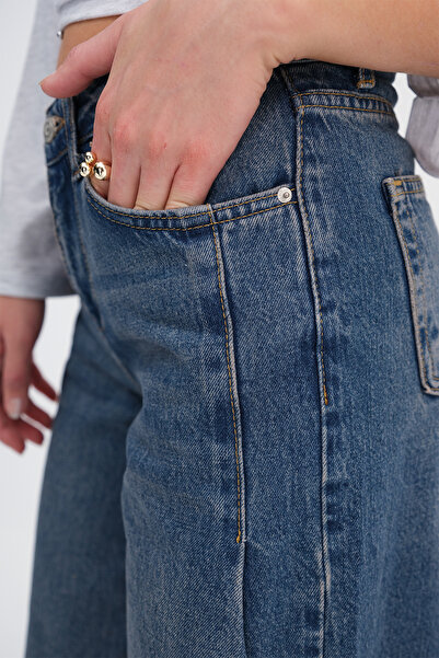 Addax Wide Leg Jean Pantolon PN8686