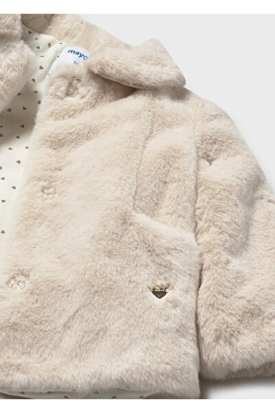MAYORAL Baby Girl Fur Coat