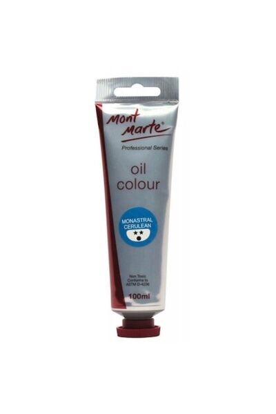 Mont Marte culoare ulei 100 ml - Monastral Cerulean