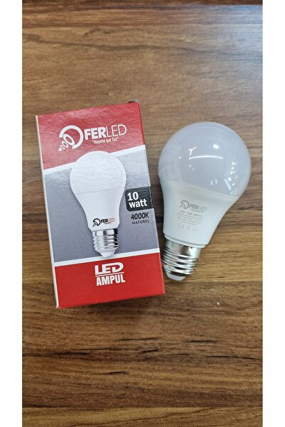 Ferled 10W Led Ampul Naturel Renk 4000K