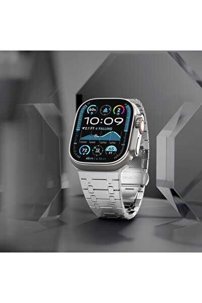 Generic Stainless Steel Band for Apple Watch (49/46/45/44/42mm) - Silver