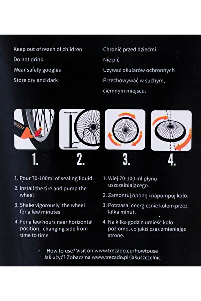 Other TREZADO MILK SEALANT FOR TIRES TUBELES 100ml