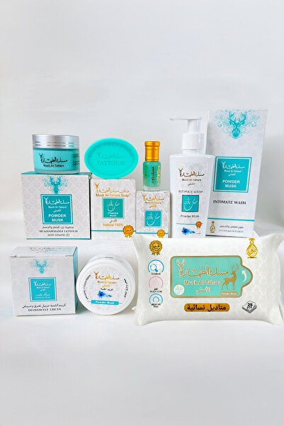 MUSK AL TAHARA 6 Items Powder Msik Powder Musk