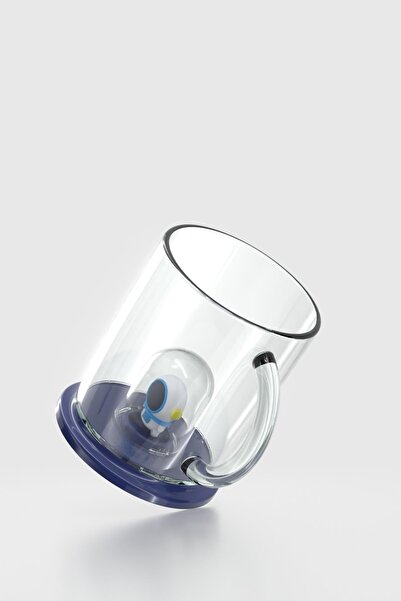 Renga Joy Astronaut Figured 250 ml Tritan Cup with Handle 222059 Blue