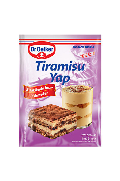 Dr. Oetker Dr.Oetker Tiramisu Yap (YeniÜretim) 91 g