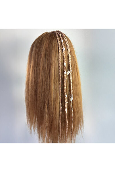 Craft Curls, Mermaid 3'lü Afrika Örgülü Çıt Çıt Toka
