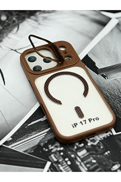 GENERAL Magnetic Shockproof Case for iPhone 17 Pro Max with Camera Lens Protector & Kickstand Ring – MagSafe