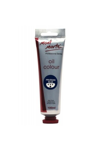 Mont Marte oil paint 100 ml - Prussian Blue