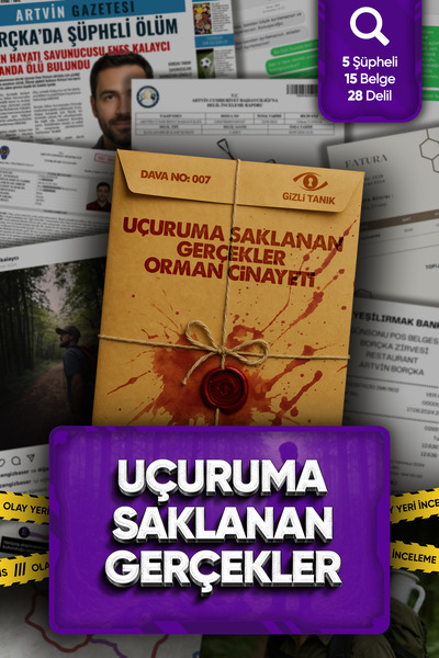 Gizli Tanık Katil Kim Oyunu, Dedektiflik Oyunu, Suçluyu Bulma, Dedektif Oyunu...