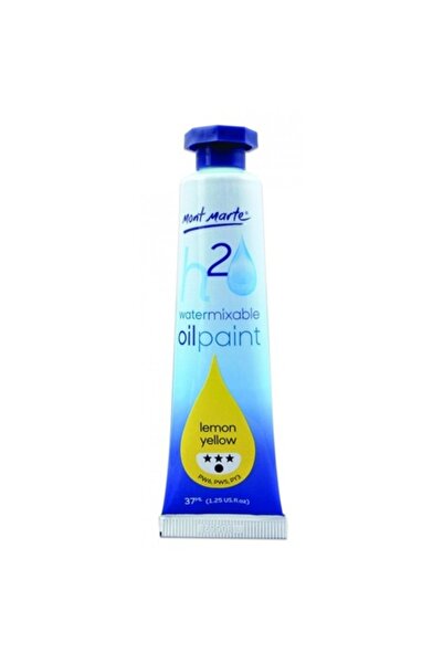 Mont Marte 37 ml Water-Mixable Oil Paint - Lemon Yellow
