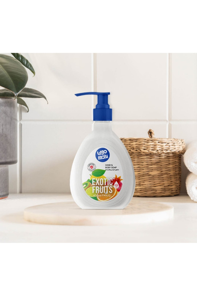 MOBI كرتون صابون أيادي 450 مل فواكه 12 حبات