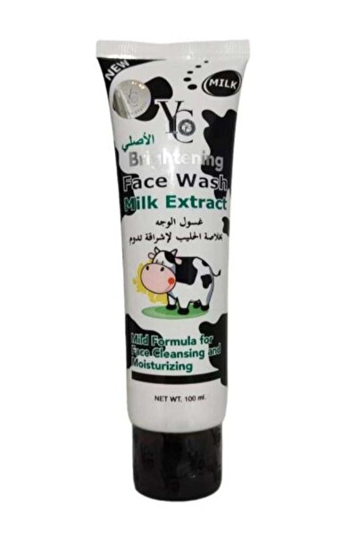 YC غسول الوجه المفتح بخلاصة الحليب 100 مل