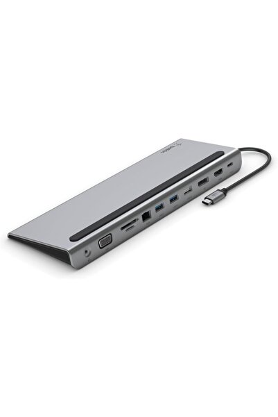 STOREMAX USB-C Hub, 11'i 1 arada Çoklu Bağlantı Noktalı Adaptör Yuvası, 4K HDMI, DisplayPort, VGA, USB-C