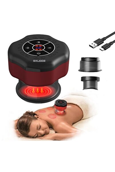 MACVI ® Electric Suction Massage Device,12 Pressure & Temperature Levels
