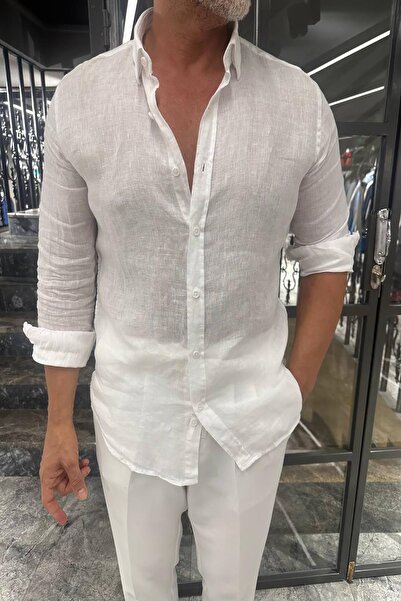 Fc Plus KETEN GÖMLEK