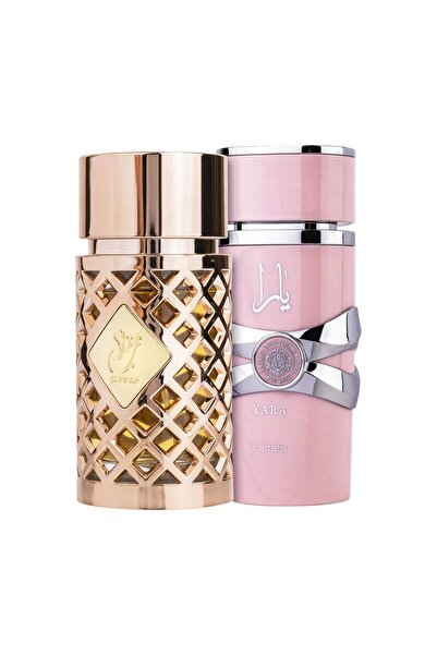 lattafa Set 2 parfumuri, Yara 100ml + Jazzab Gold 100ml