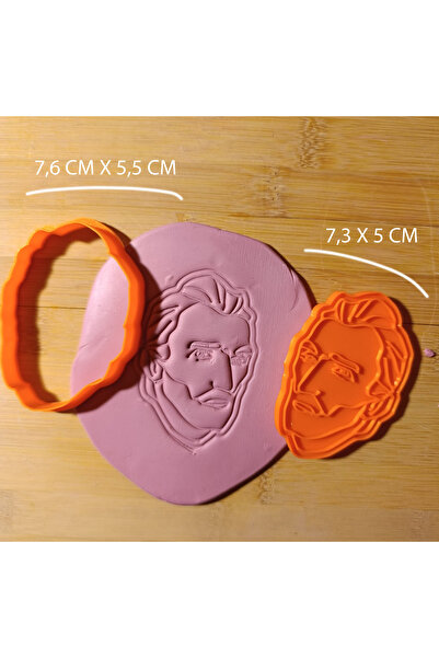 Enbceramic 7,5 CM POLİMER KİL SERAMİK KURABİYE KALIBI