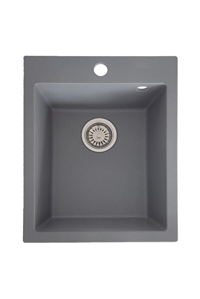 SanDonna Chiuveta din granit compozit VESTA 400X500 gri