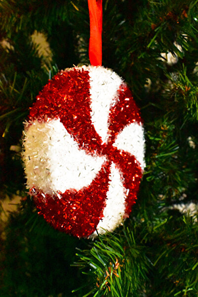 Waldern Преміум колекція 2-х блискучих цукрових прикрас Декоративні новорічні прикраси 14 см