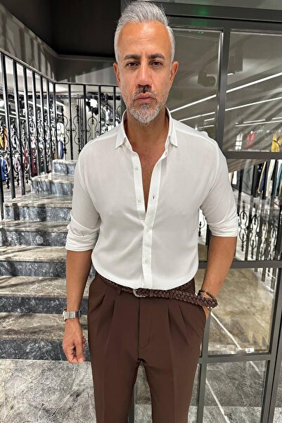 Fc Plus GİZLİ DÜĞMELİ GÖMLEK