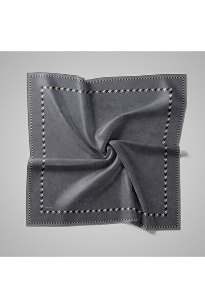 PİRAMİT Naturel Eşarp | Kaz Ayağı Çerçeve