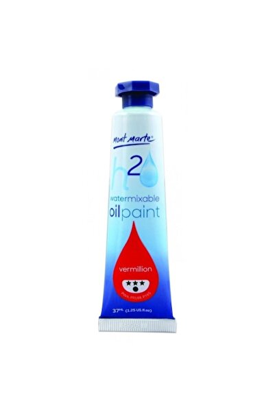 Mont Marte Culoare ulei miscibilă cu apă 37 ml - Vermilion
