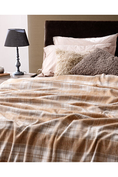 Madame Coco Talcy Double Blanket - Camel