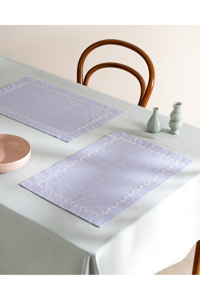 Madame Coco Orane 2-Piece American Dinner Set - Blue