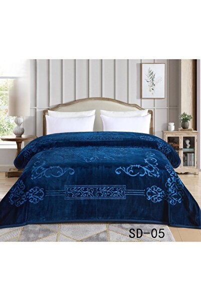 SNOOZYL Soft, textured blanket with distinctive winter designs and patterns, 6 kg, size 240 x 220 cm