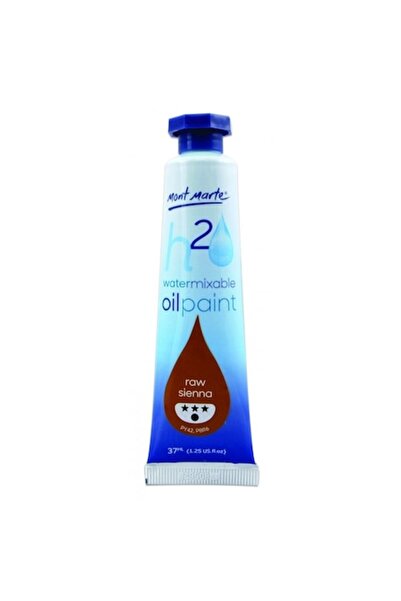 Mont Marte 37 ml Vopsea de ulei amestecabilă cu apă - Sienna crudă