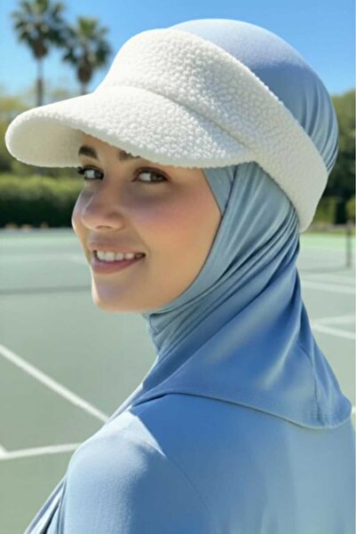 Mood Agenda Women's Furry Soft Visor Hat