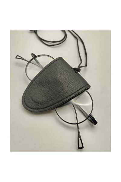 OEM Glasses Strap - (Black, Faux Leather)