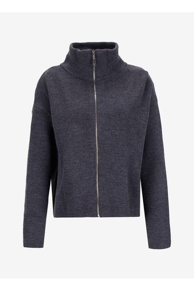 People By Fabrika Antrasit Kadın Hırka PBF5WL-HRK5005