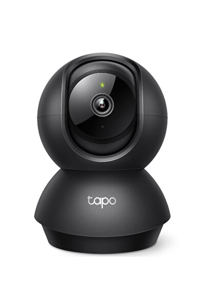 TP-LINK Tapo C201 Inteligentná vnútorná kamera s otáčaním/nakláňaním 360°, Full HD 1080p, obojsmerný zvuk, nočné videnie, čierna